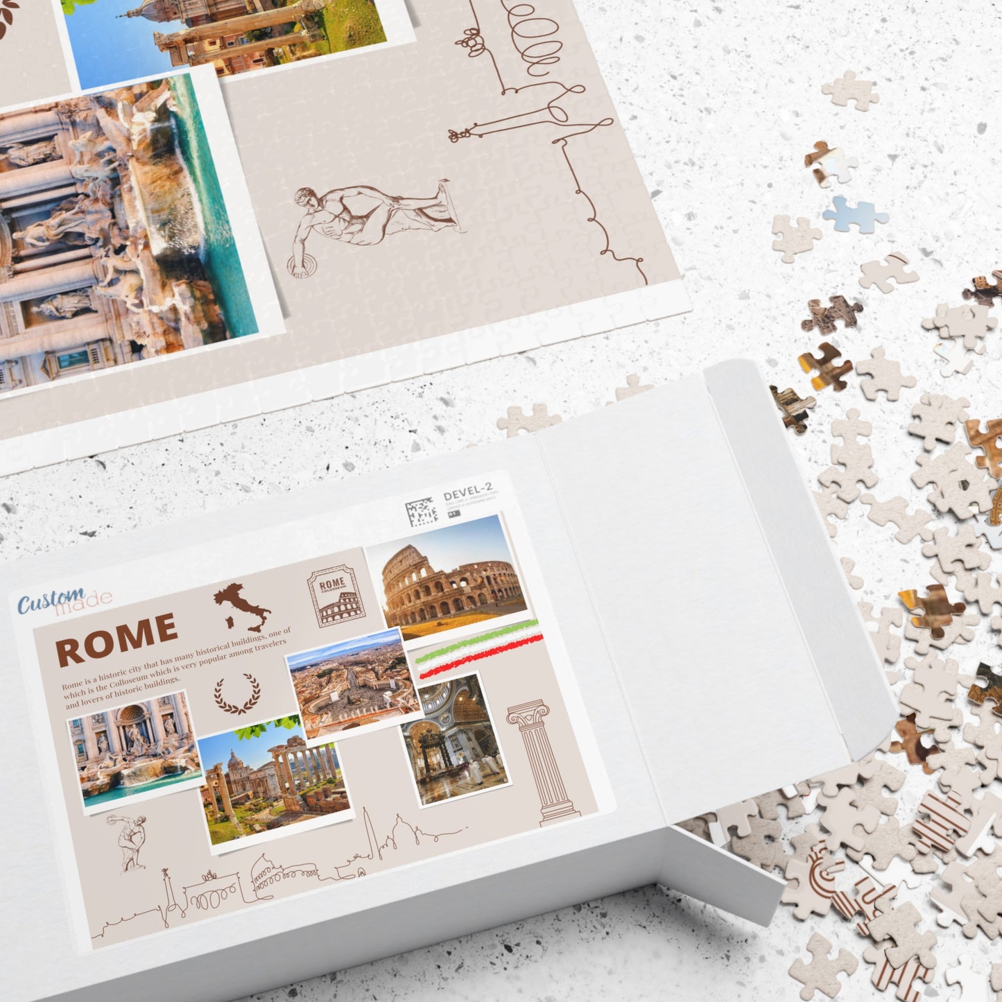 Puzzle - Rome (110, 252, 520, 1014-pièces)