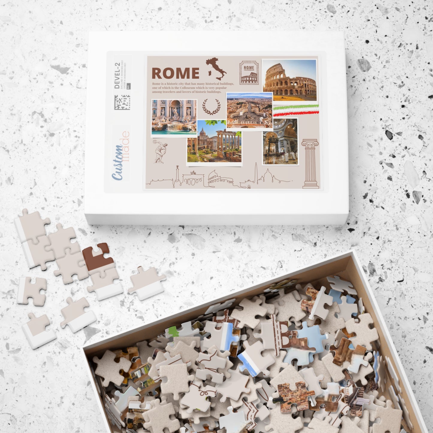 Puzzle - Rome (110, 252, 520, 1014-pièces)